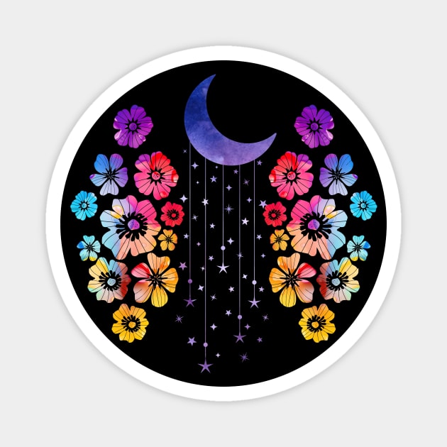 Moonbeam Ice Cream Magnet by casualteesinc